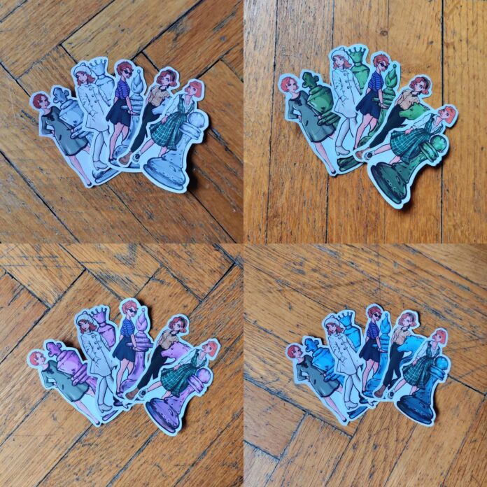 The Queens Gambit Stickers for Sale