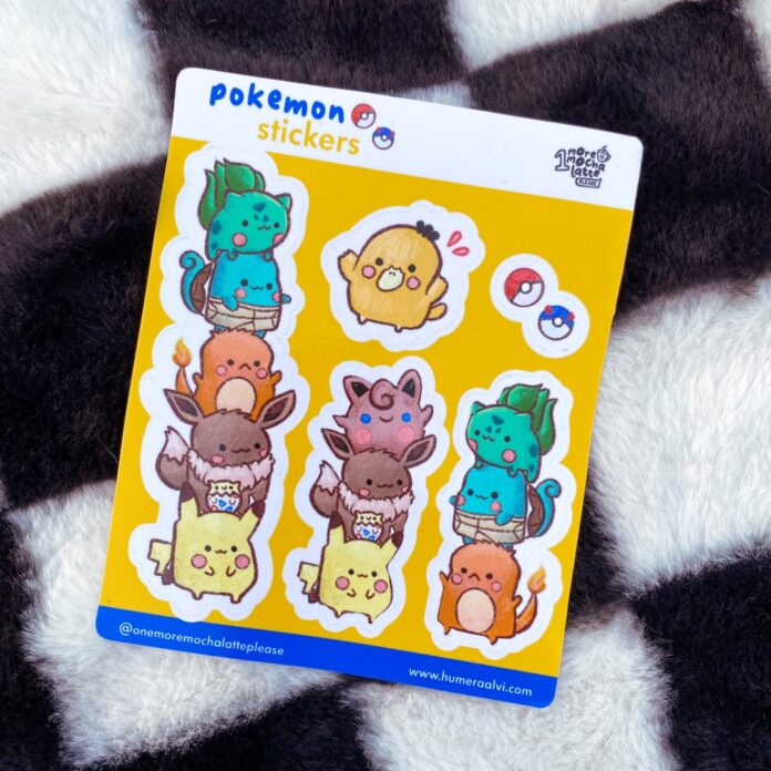 Pokemon Sticker Pack