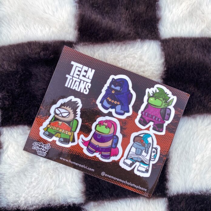 Teen Titans Sticker Pack