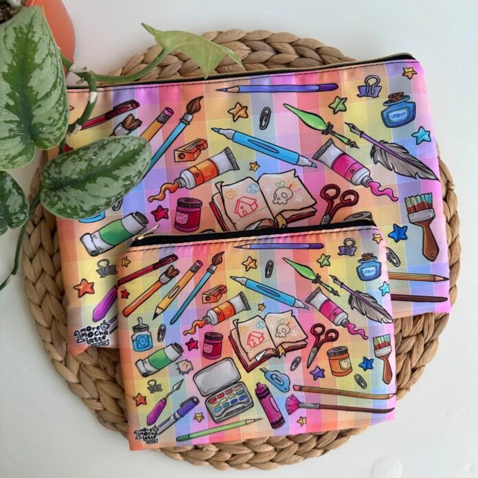 Art Supplies Pouch – Colorful