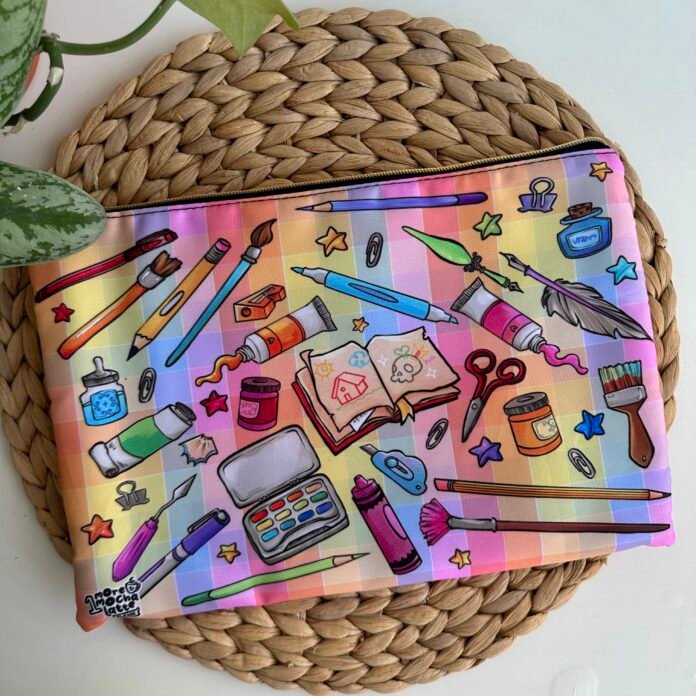 Art Supplies Pouch – Colorful